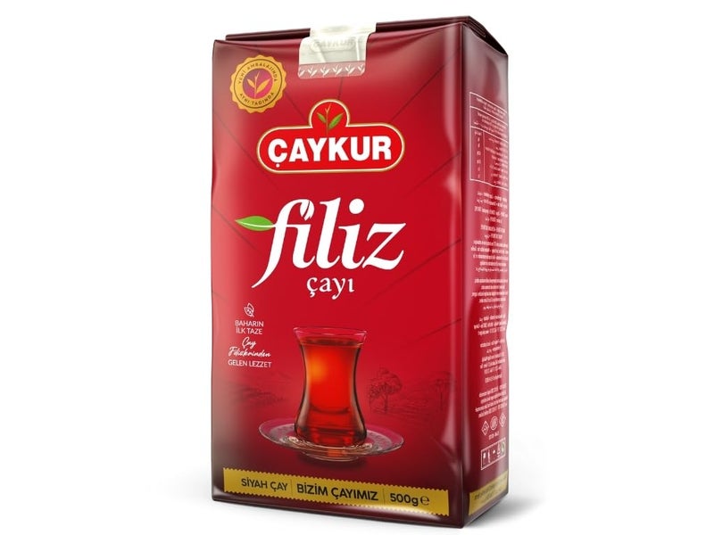 ÇAYKUR Filiz Black Tea, First Harvest Golden Tips, Loose Leaf Premium Tea, Best Flavor 500g / 17.6 Oz - Image 2